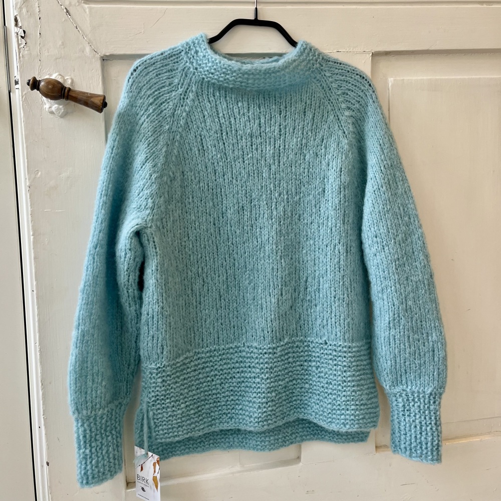Silk alpaca sweater, style SW2. Choose colour 