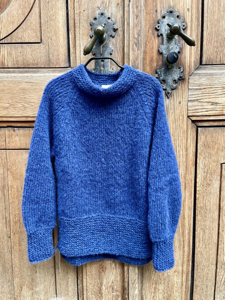 Silk alpaca sweater, style SW2. Choose colour 