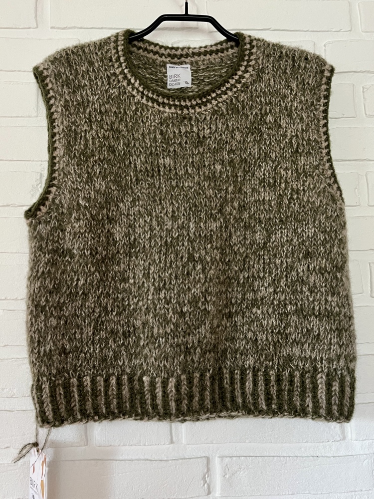 BIRK silk alpaca vest. Choose colour and size